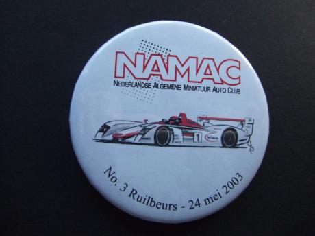 NAMAC miniatuur autobeurs Formule 1 racewagen
